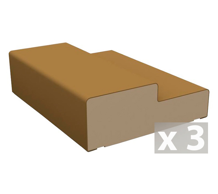 PACK 3 TIRES BATENT MDF CRU HIDRÒFUG G37
