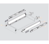 PERFIL BLUM ANTARO 378M5002SA IZQUIERDA PERFIL BLUM ANTARO 378M5002SA IZQUIERDA