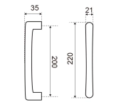 AGAFADOR PORTA JANDEL C310 AGAFADOR PORTA JANDEL C310