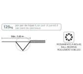 ACCESORIS SAHECO SF-A128D PLEGABLE 2 FULLES ACCESORIS SAHECO SF-A128D PLEGABLE 2 FULLES