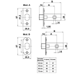 PASSADOR BLOCADOR ENCASTAR AMIG 126 PASSADOR BLOCADOR ENCASTAR AMIG 126