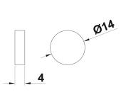 IMANT NEODIMI AMIG MODEL 31 (10UN) IMANT NEODIMI AMIG MODEL 31 (10UN)