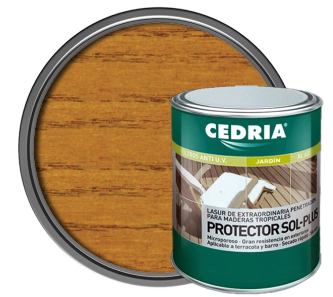 PROTECTOR PARA MADERA TROPICAL CEDRIA SOL-PLUS
