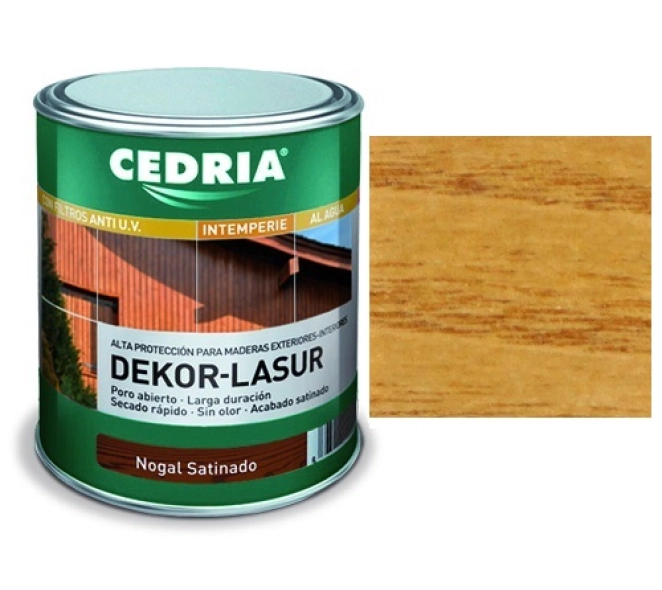 PROTECTOR PARA MADERA CEDRIA DEKOR LASUR