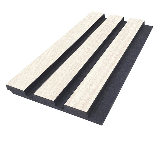 REVESTIMIENTO DECORATIVO SLAT PANEL WHITE CROSSCUT