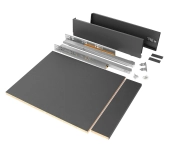 KIT CAJÓN EMUCA VERTEX CON FONDO Y TRASERA KIT CAJÓN EMUCA VERTEX CON FONDO Y TRASERA