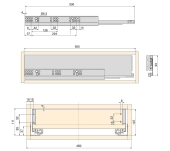 KIT CALAIX EMUCA VERTEX AMB CUL I DARRERA KIT CALAIX EMUCA VERTEX AMB CUL I DARRERA