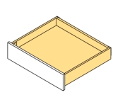 KIT CAJÓN EMUCA VERTEX CON FONDO Y TRASERA KIT CAJÓN EMUCA VERTEX CON FONDO Y TRASERA
