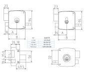 PANY SOBREPOSAR MCM 2525PR DRETA PANY SOBREPOSAR MCM 2525PR DRETA