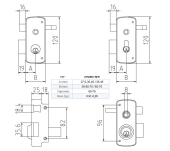 PANY SOBREPOSAR MCM 2556BPR QUADRAT I CLAU DRETA PANY SOBREPOSAR MCM 2556BPR QUADRAT I CLAU DRETA
