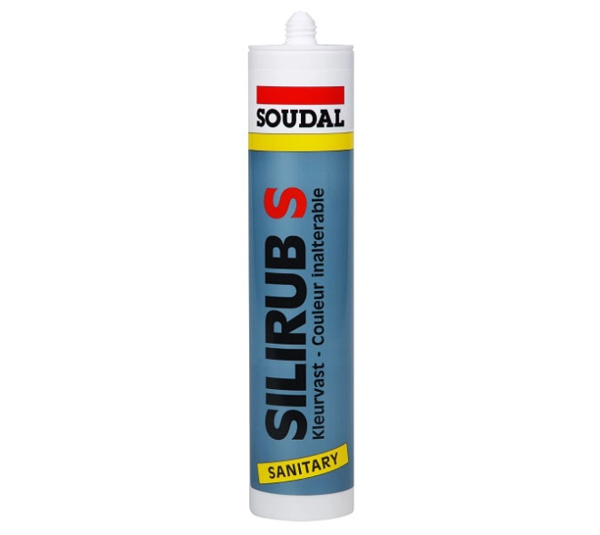 SILICONA ACÉTICA SOUDAL SILIRUB S