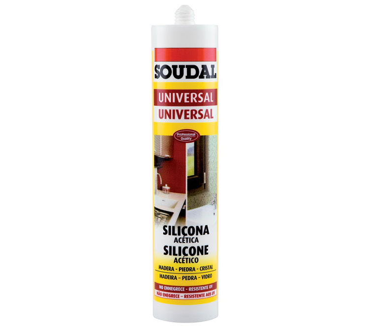 SILICONA UNIVERSAL ACÈTICA SOUDAL