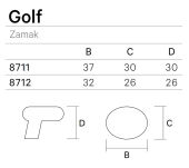 POMO MUEBLE GOLF 871