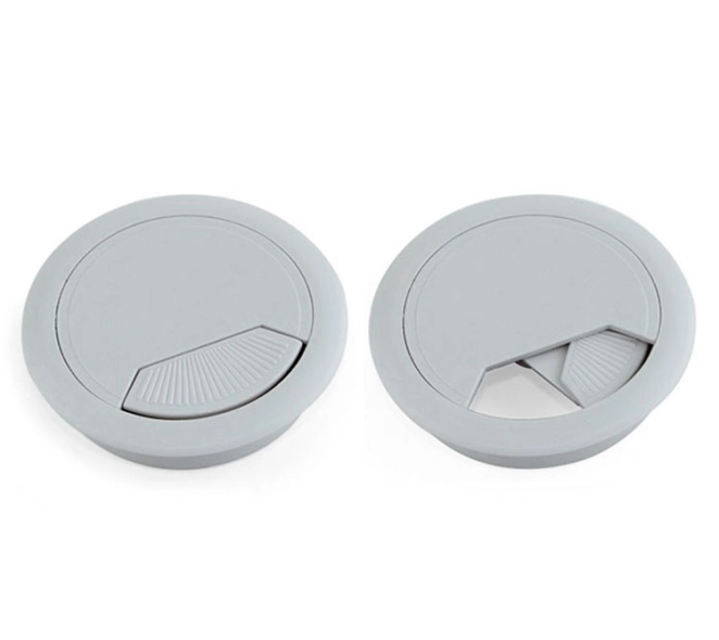 TAPA PASACABLES CIRCULAR CON MUELLE