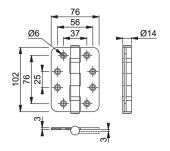 FRONTISSA RODAMENT A BOLES HOPPE AR8180 (2UN) FRONTISSA RODAMENT A BOLES HOPPE AR8180 (2UN)