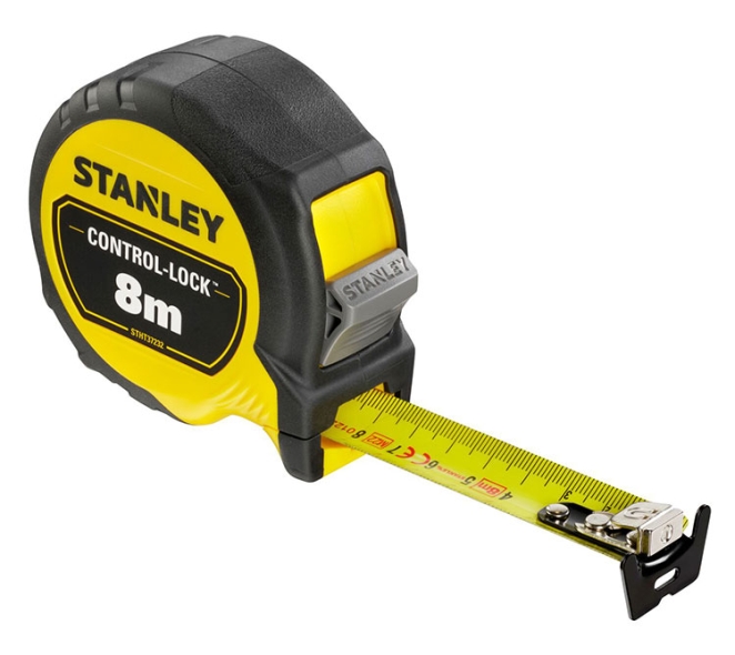 Flexómetro profesional Stanley® CONTROL-LOCK™ 8 metros