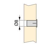 SENSOR LED POINT DOOR SIMPLE (PROXIMIDAD) 240V
