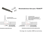 CONNECTOR INVISIBLE PEANUT® 2 CONNECTOR INVISIBLE PEANUT® 2