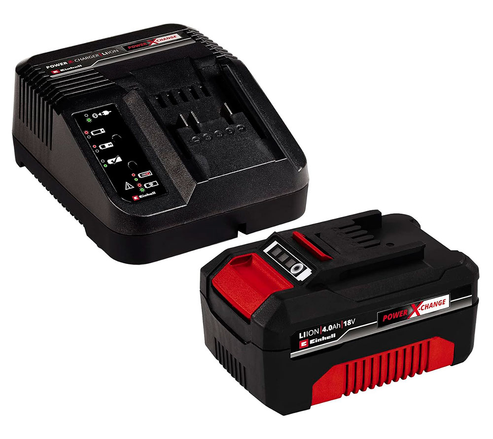 KIT CARGADOR + BATERIA POWER X-CHANGE 18V 4AH