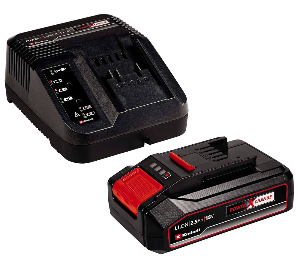 KIT CARGADOR + BATERIA POWER X-CHANGE 18V 2,5AH