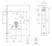 PANY ENCASTAR MCM 1612 SENSE CILINDRE PANY ENCASTAR MCM 1612 SENSE CILINDRE