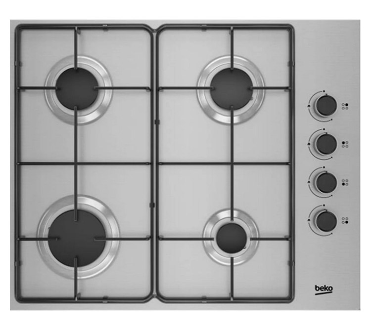 ENCIMERA BEKO HIGG6 4103 SX 4 ZONAS GAS BUTANO