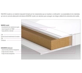 TABLERO RAUVISIO CRYSTAL BLANCO CRISTAL MDF