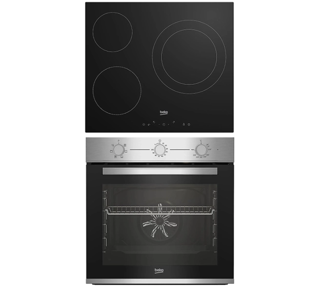 HORNO + VITROCERÁMICA BEKO BBSE12120XD 3 ZONAS