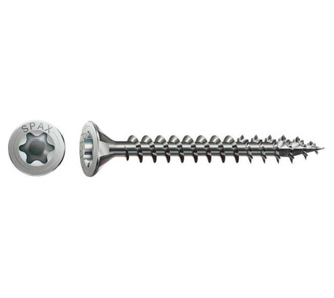 TORNILLO CABEZA PLANA SPAX T20 (100UN)