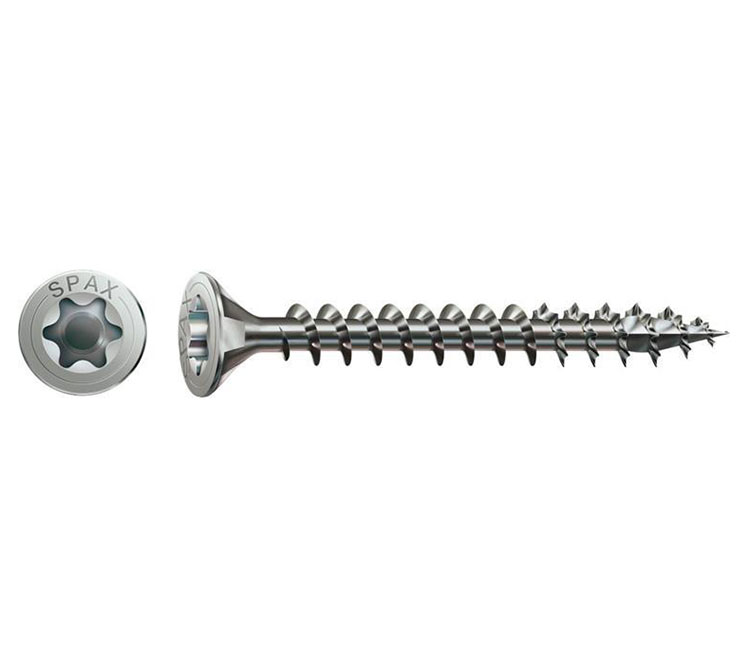 TORNILLO CABEZA PLANA SPAX T20 (100UN)