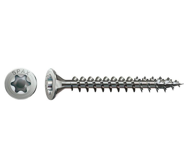 TORNILLO CABEZA PLANA SPAX T20 (200UN)
