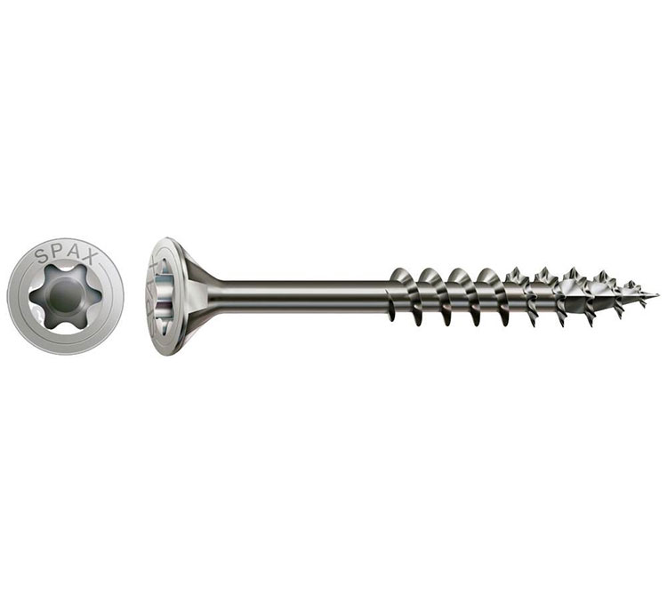 TORNILLO CABEZA PLANA SPAX T20 (100UN)