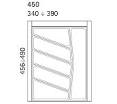 COBERTER PLÀSTIC S76 M-45 COBERTER PLÀSTIC S76 M-45