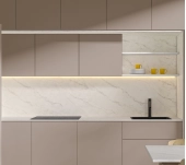 ENCIMERA COCINA FINTOP XTRIM MÁRMOL BLANCO