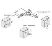 FRONTISSA OCULTA DTC D-HINGE D+E FRONTISSA OCULTA DTC D-HINGE D+E