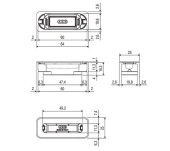 TANCADOR MAGNÈTIC AGB POLARIS MINIMAL PLUS XT TANCADOR MAGNÈTIC AGB POLARIS MINIMAL PLUS XT