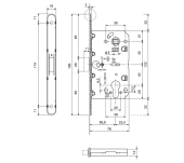 CERRADURA MAGNÉTICA AGB POLARIS 2XT PASO CILINDRO CERRADURA MAGNÉTICA AGB POLARIS 2XT PASO CILINDRO