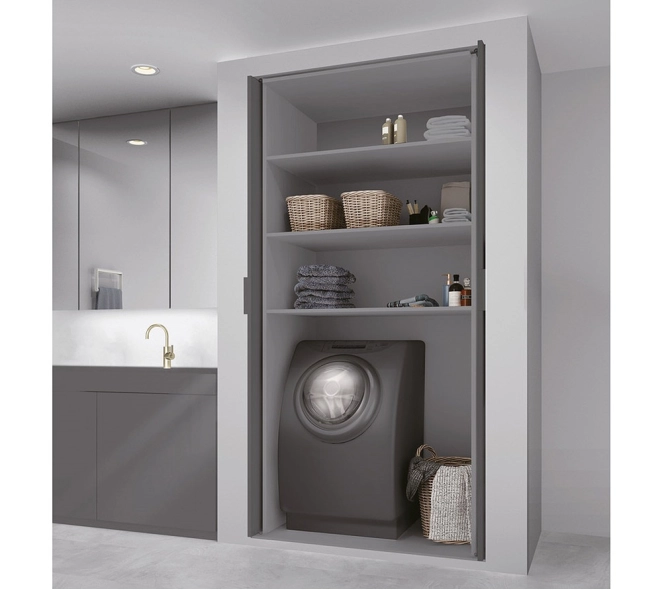 Puerta escamoteable altura de 1200 a 1600 mm Fondo 623 mm Puerta escamoteable altura de 1200 a 1600 mm Fondo 623 mm