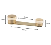 TOPE PUERTA EVI RETENEDOR ADHESIVO/TORNILLO