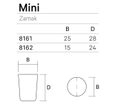POMO MUEBLE MINI 816