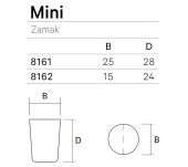 POMO MUEBLE MINI 816