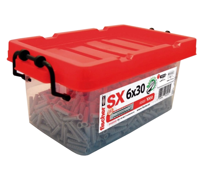 BOX TAC SX PLUS 6 (1000 UN) + 4 BROQUES