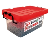 BOX TAC SX PLUS 6 (1000 UN) + 4 BROQUES