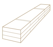 PERFIL LAMINADO FLANDES FINGER JOINT