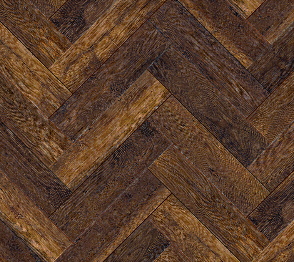 SUELO LAMINADO HERRINGBONE K411 LAGUNA OAK