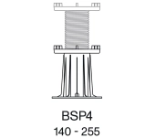 SOPORTE PAVIMENTO PLOT PEYGRAN BSP4 SOPORTE PAVIMENTO PLOT PEYGRAN BSP4