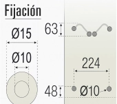 JOC ESCORREPLATS M90 INOX