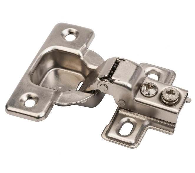 BISAGRA CAZOLETA DTC RECTA + BASE BRAZO CORTO