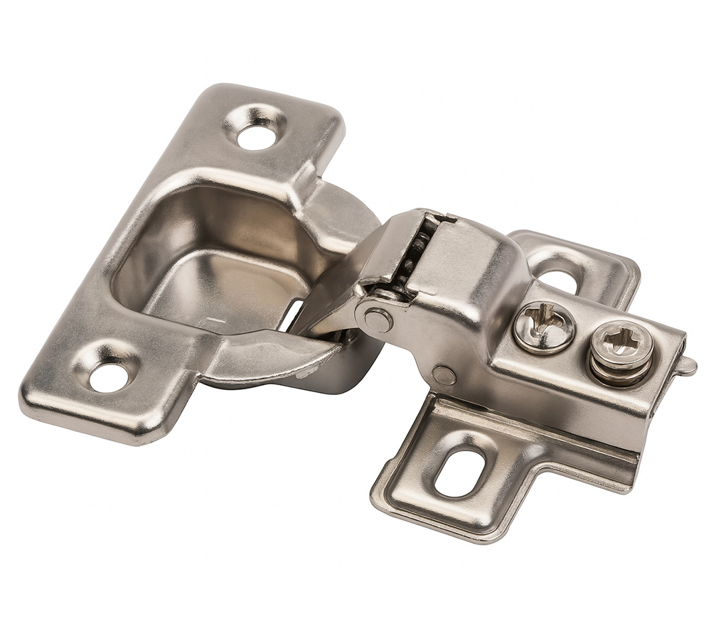 BISAGRA CAZOLETA DTC RECTA + BASE BRAZO CORTO