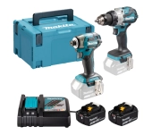 TREPANT+CARGOLADOR D'IMPACTE MAKITA DLX2528TJ